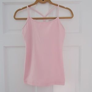 EUC like new Lululemon Power Y Tank Pink